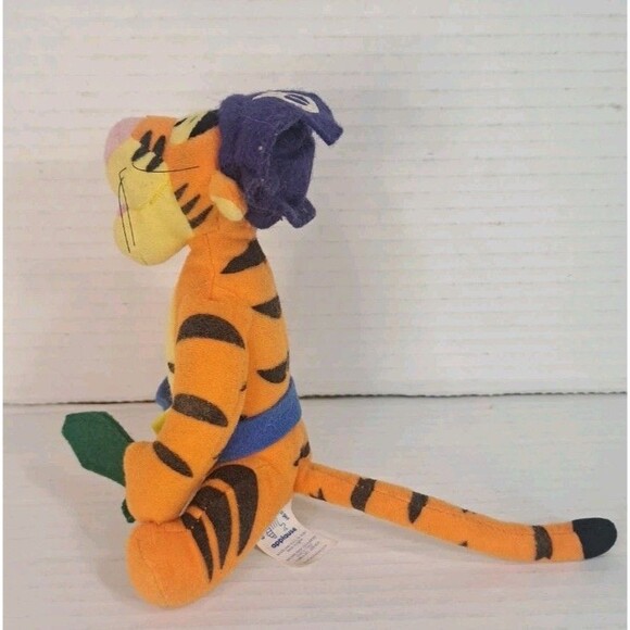 Disney Winnie the Pooh Plush Lot 8" Piglet Dragon, Tigger Pirate, Pooh as Tigger - Picture 13 of 15